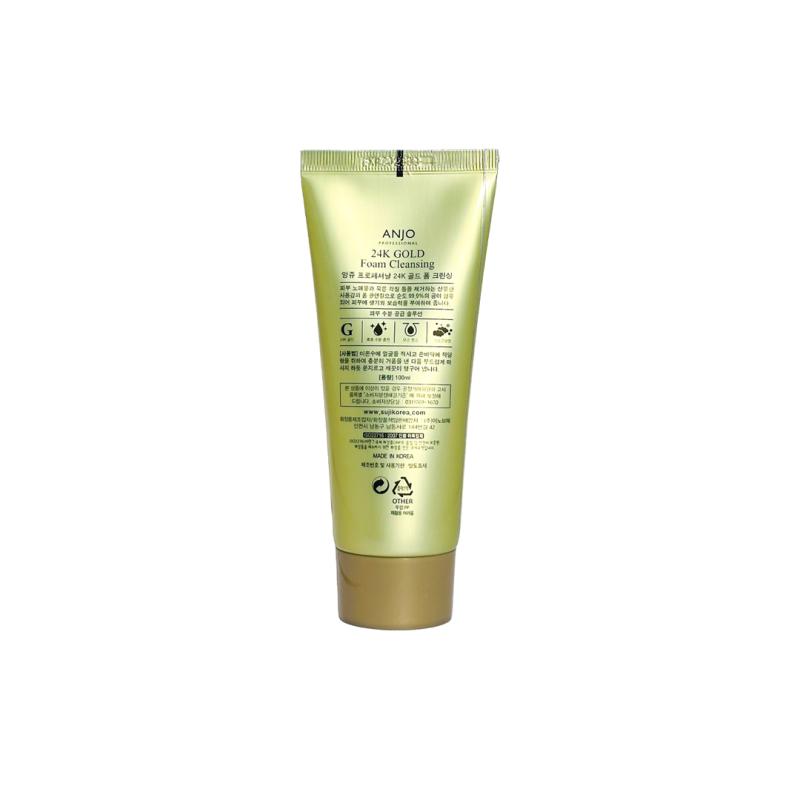 Anjo Professional 24K Gold Foam Cleansing 100 ml