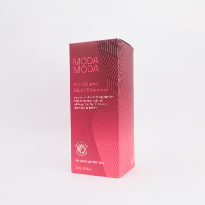 MODAMODA Pro Volume Black Shampoo 300g